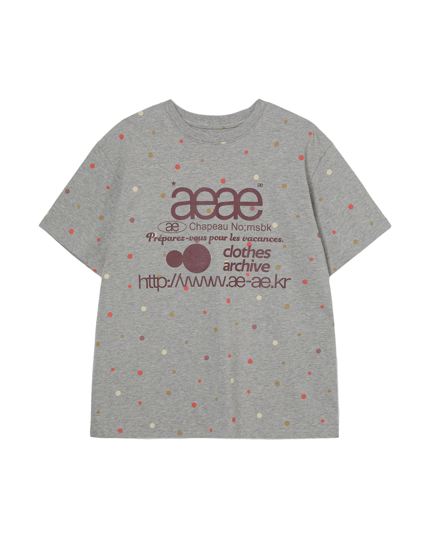 WEB LOGO COLOR DOT T-SHIRTS