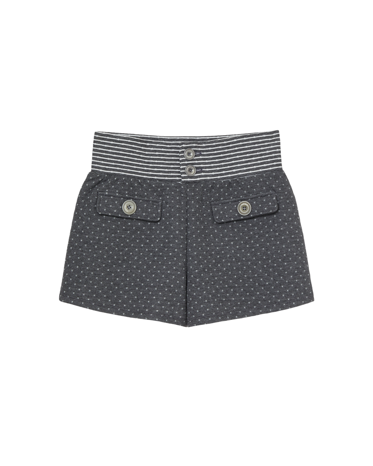 BIG BUTTON MINI SHORTS