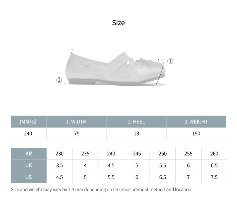 BANDING BALLET FLATS-BROWN
