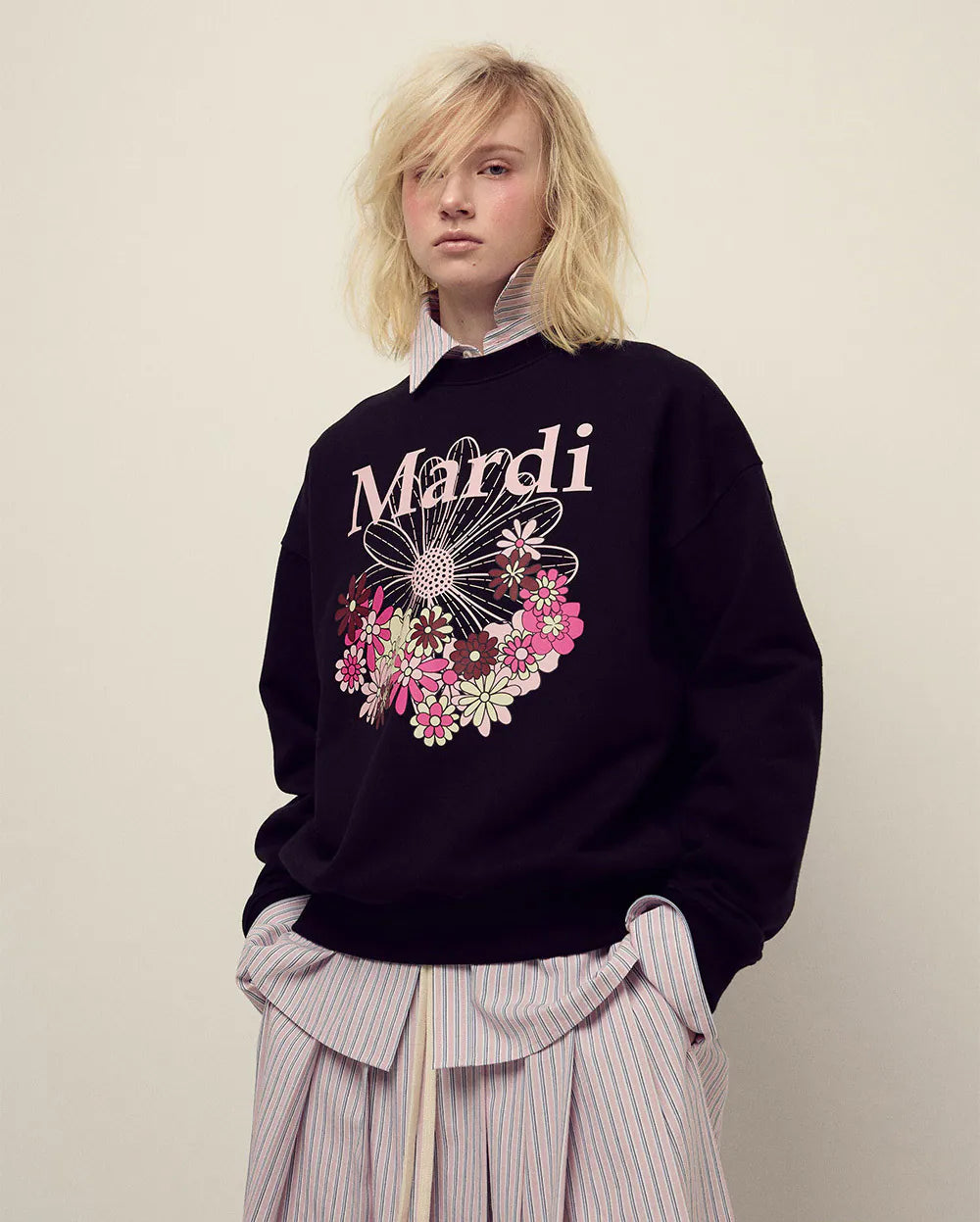 SWEATSHIRT FLOWERMARDI JARDIN