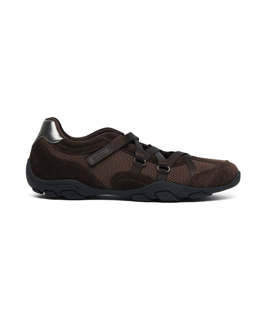ZANE X STRAP SNEAKERS V2-CHOCO