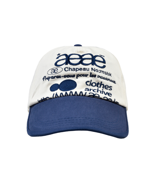 WEB LOGO TWO TONE BALL CAP