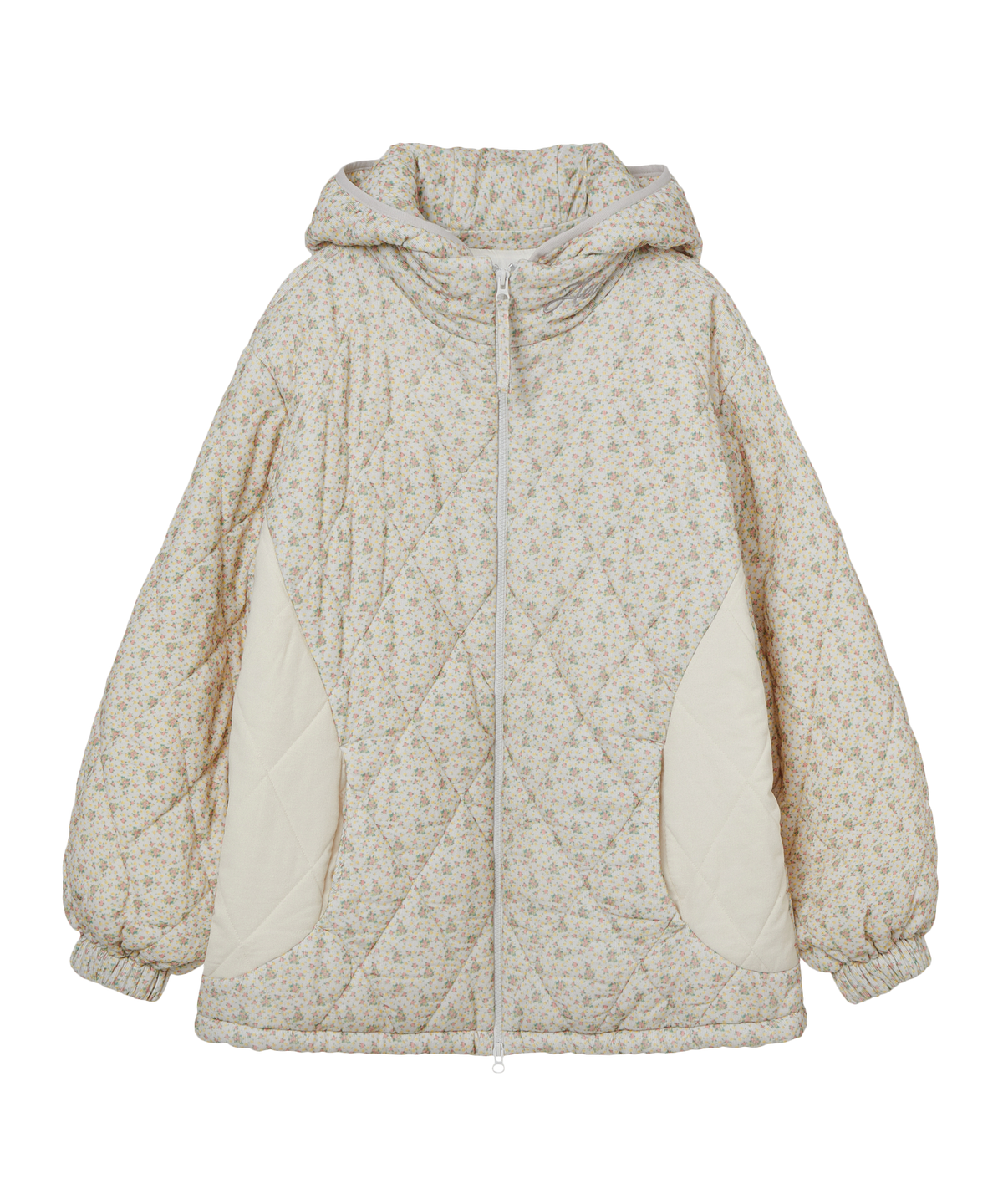 FLOWER QUILTED JACKET