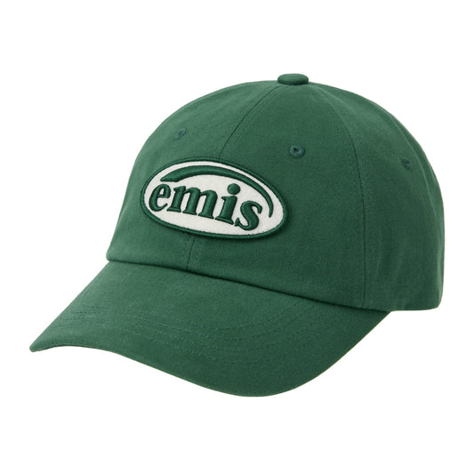 TONE ON TONE WAPPEN BALL CAP-GREEN