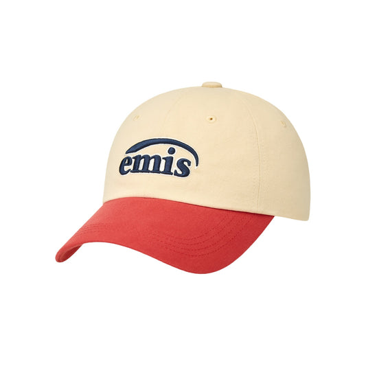 DUO LOGO TWO TONE BALL CAP-BEIGE