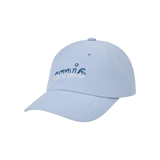 CHAIN STITCH BALL CAP-PASTEL BLUE