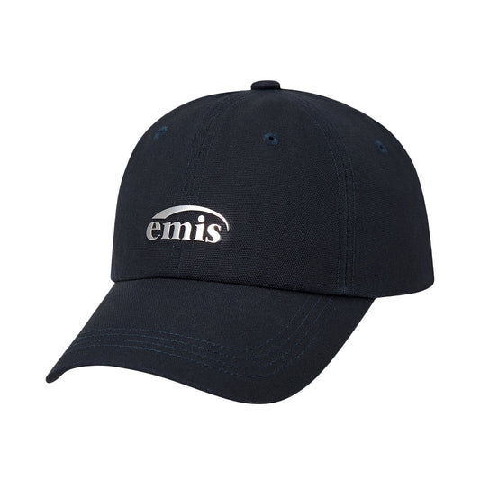 METAL LOGO BALL CAP-NAVY