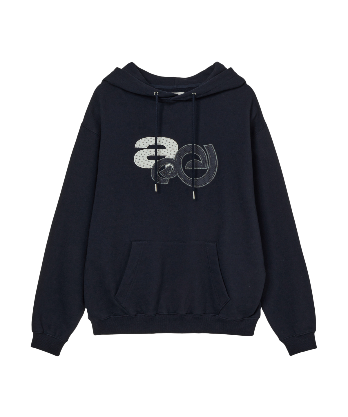 APPLIQUE FLOWER LOGO HOODIE
