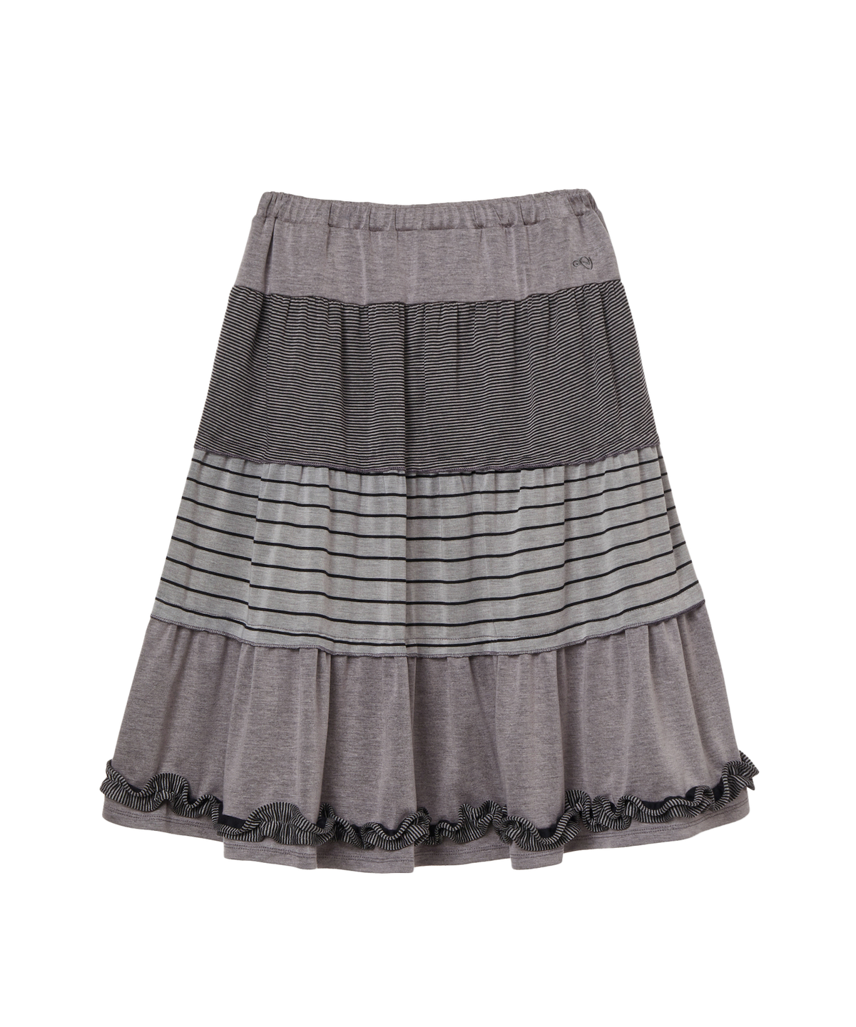 TIERED FRILL SKIRT
