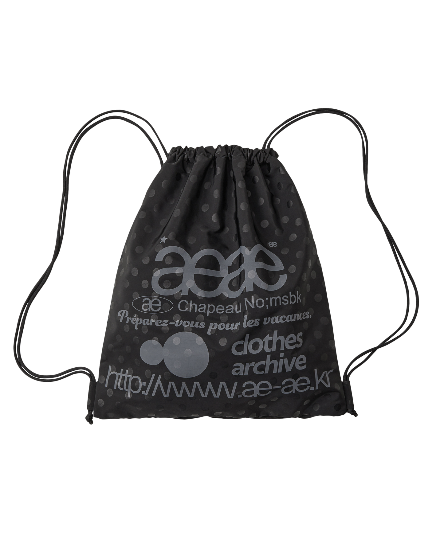 WEB LOGO DOT GYM SACK
