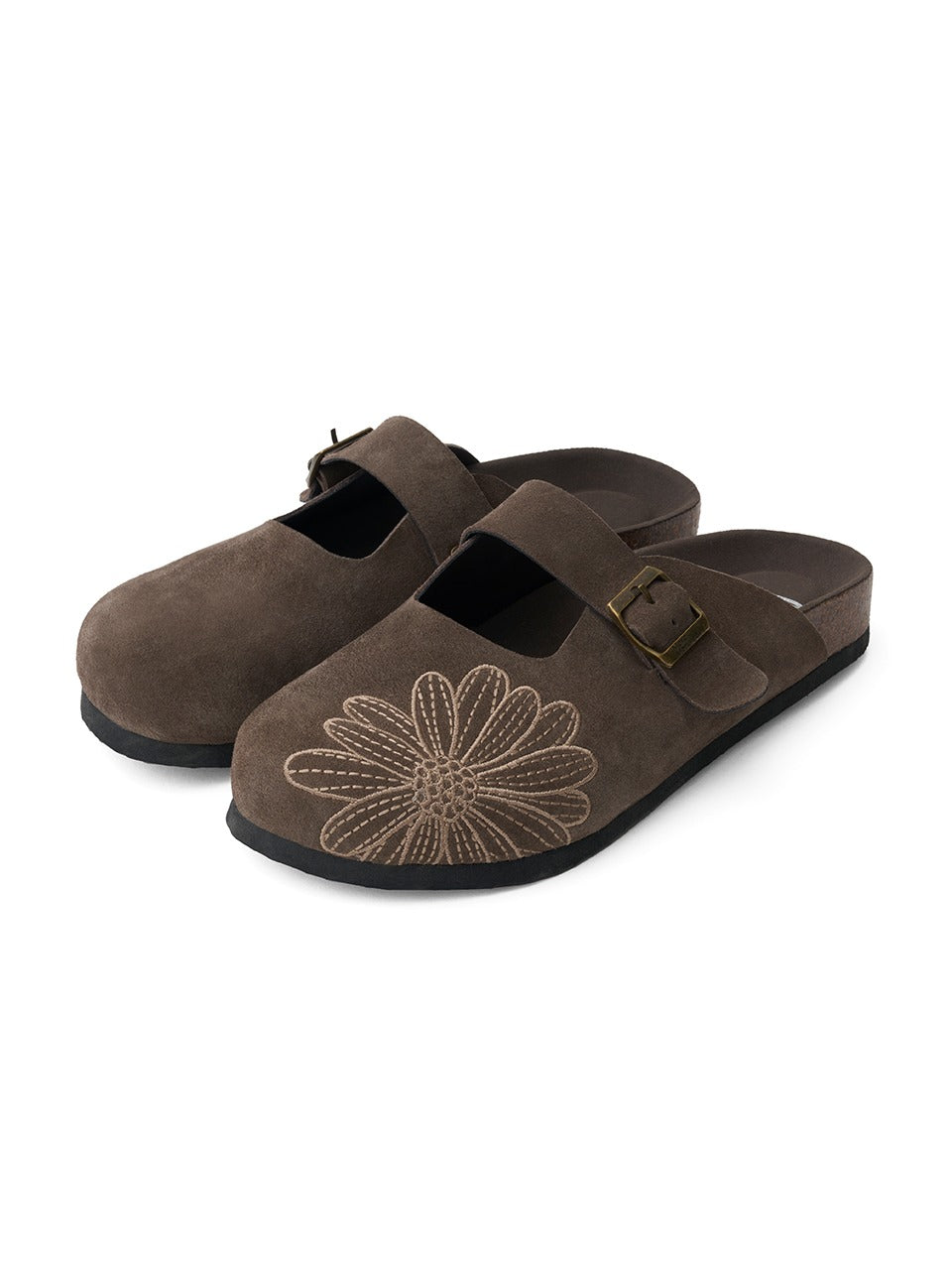 CLASSIQUE MARYJANE SUEDE MULE