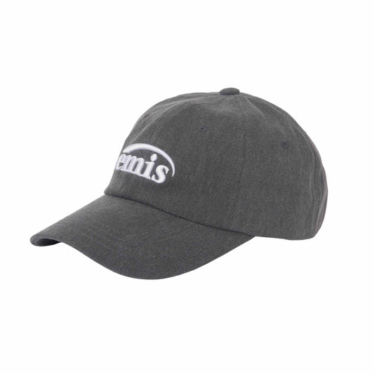 NEW LOGO PIGMENT BALL CAP-BLACK