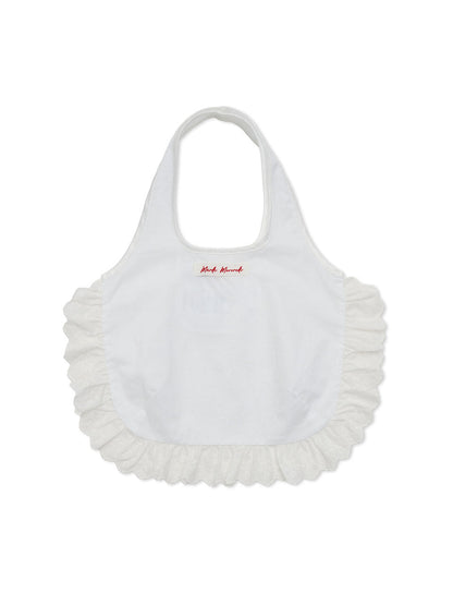 SHEER COTTON BAG FRILL