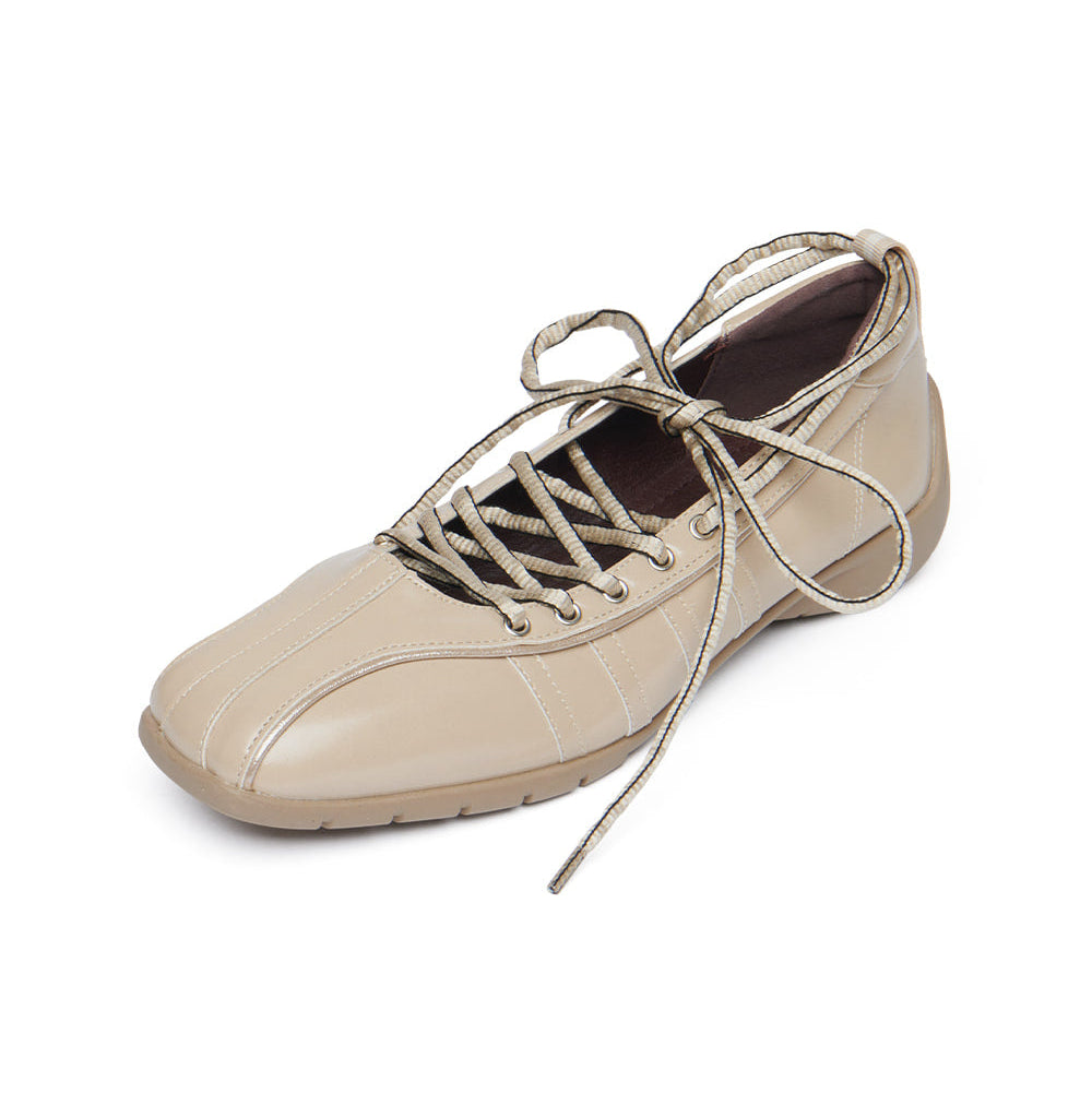BLISS LACEUP SNEAKERS V2-BEIGE