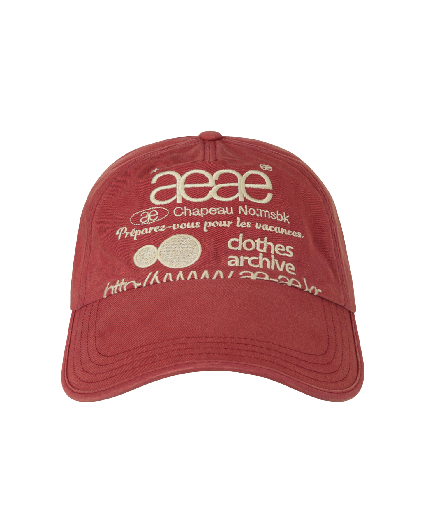 WEB LOGO WASHED 5 PANNEL BALL CAP