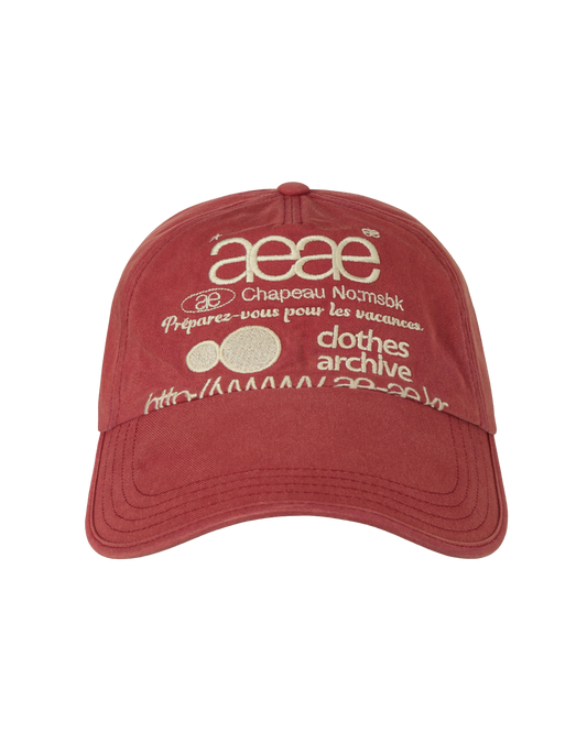 WEB LOGO WASHED 5 PANNEL BALL CAP