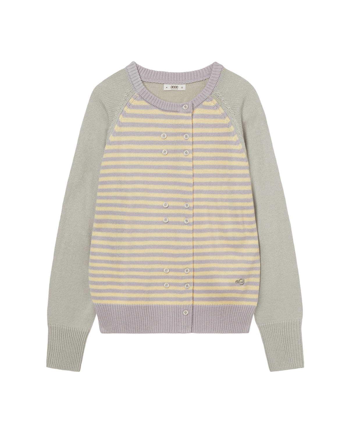 STRIPE BLOCK CARDIGAN