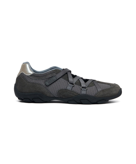 ZANE X STRAP SNEAKERS V2-CHARCOAL