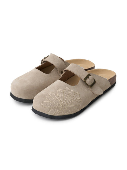 CLASSIQUE MARYJANE SUEDE MULE
