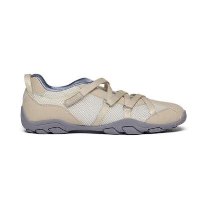 ZANE X-STRAP SNEAKERS-BEIGE