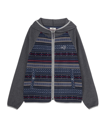 SOFT FLEECE ZIP UP HOODIE