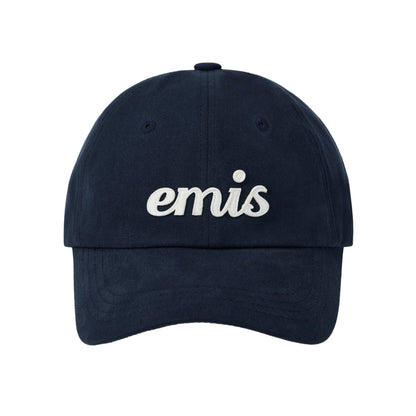 APPLIQUE BALL CAP-NAVY