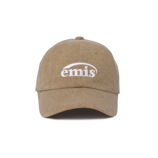 NEW LOGO PIGMENT BALL CAP-BROWN