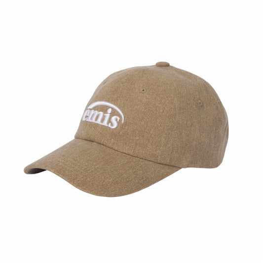 NEW LOGO PIGMENT BALL CAP-BROWN