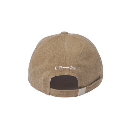 NEW LOGO PIGMENT BALL CAP-BROWN