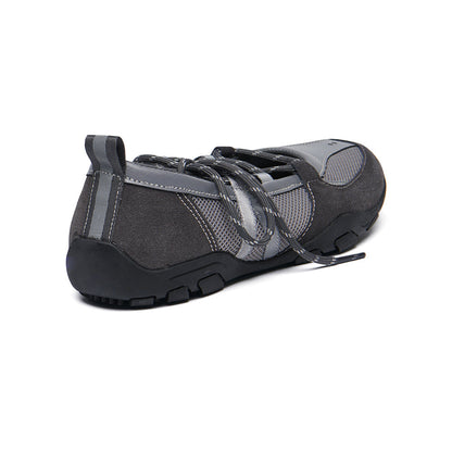 NICOLE WEAVING LACEUP SNEAKERS-GREY
