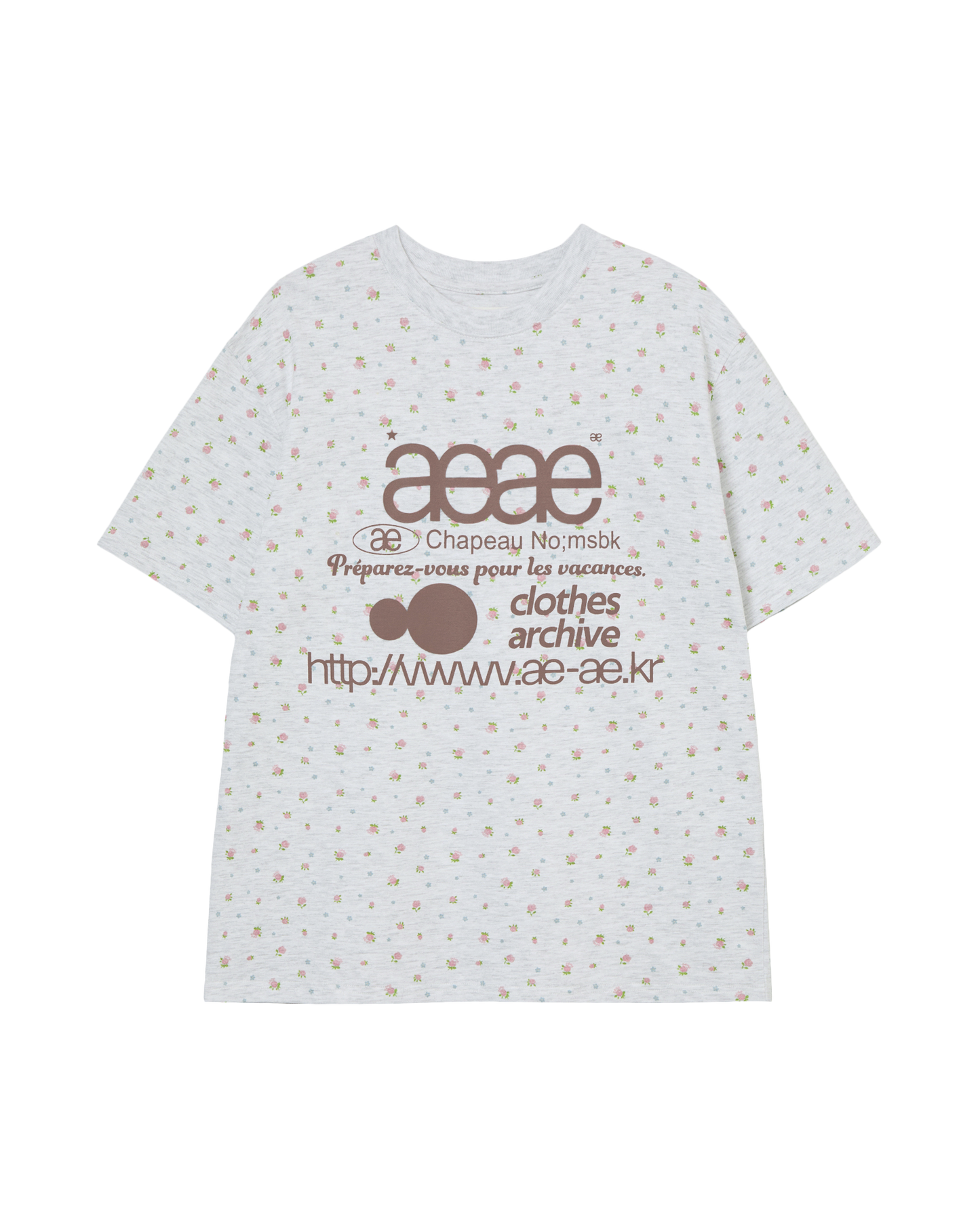 WEB LOGO FLOWER T-SHIRTS
