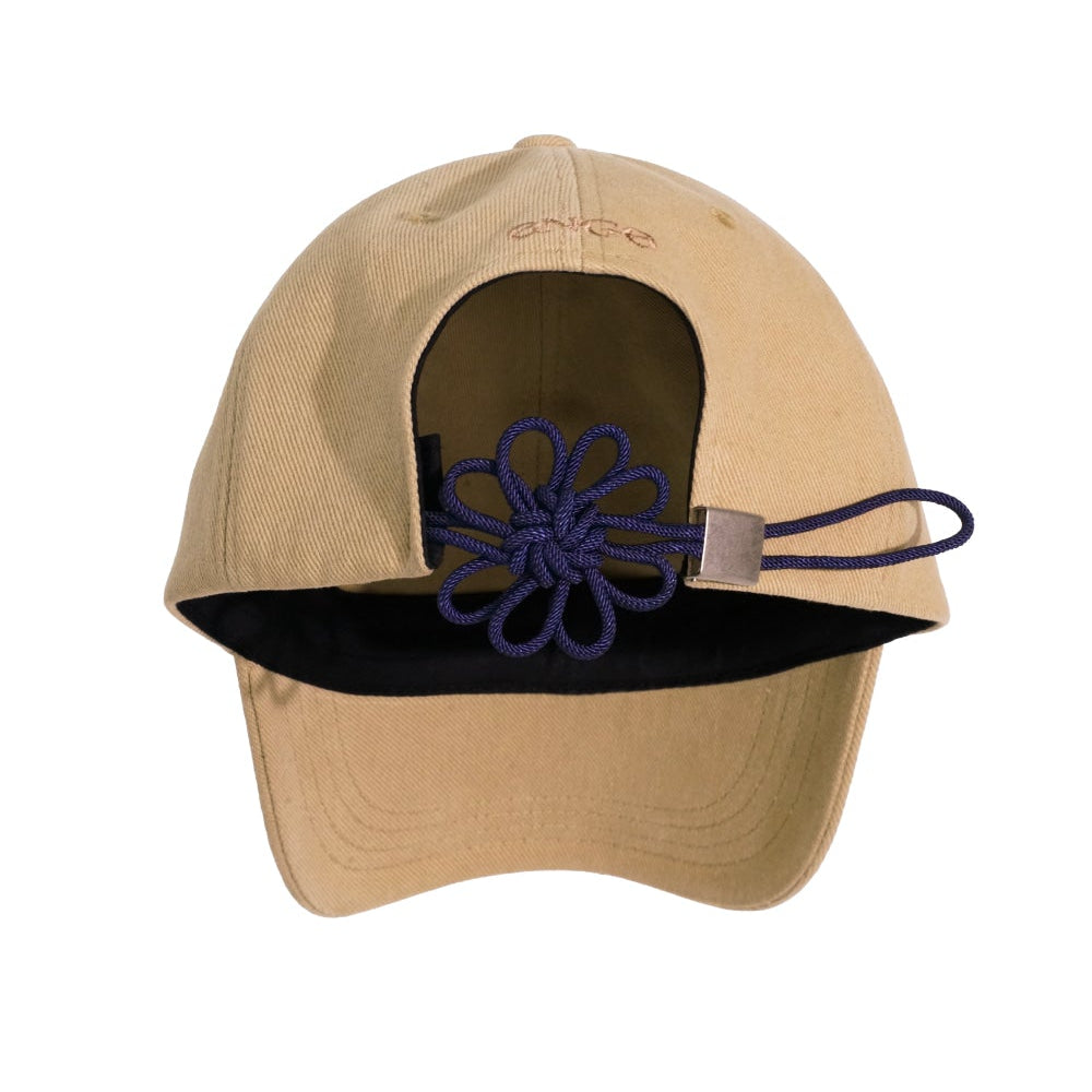 FLOWER KNOT CAP