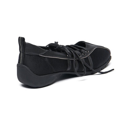 BLISS LACEUP SNEAKERS-BLACK
