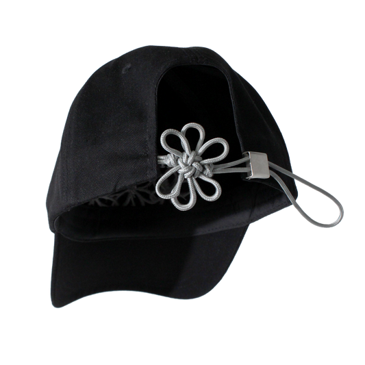 [ONE, TWO, THREE, FLOWER] KNOT CAP