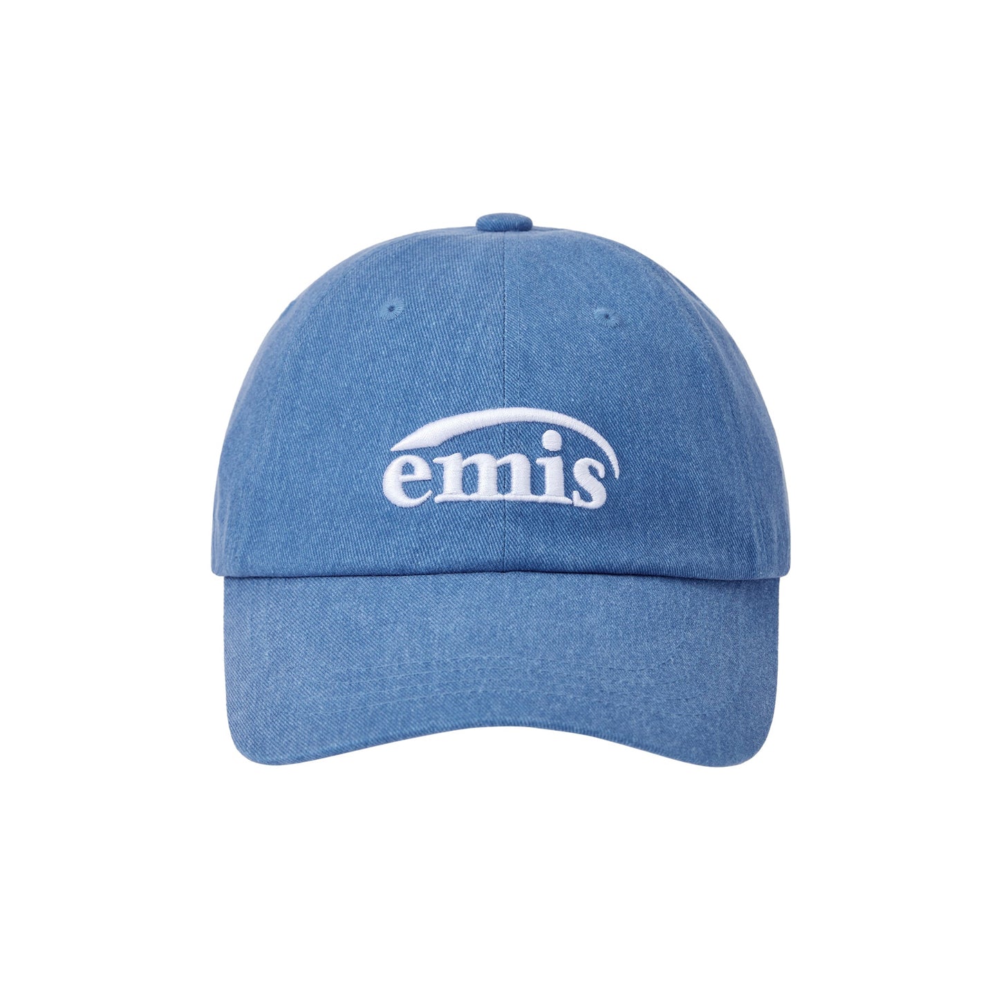 NEW LOGO PIGMENT BALL CAP-BLUE