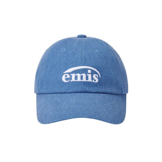 NEW LOGO PIGMENT BALL CAP-BLUE
