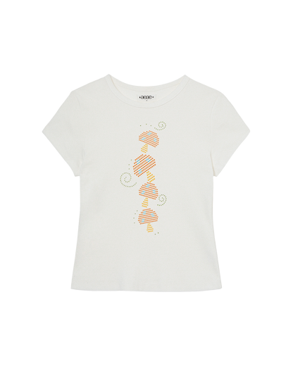 MUSHROOM HOTFIX TEE