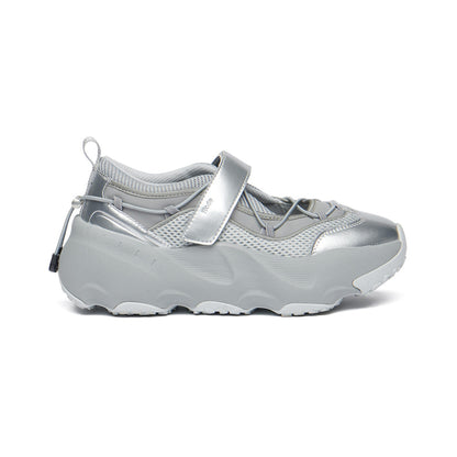 BRYN VELCRO SNEAKERS V2-SILVER