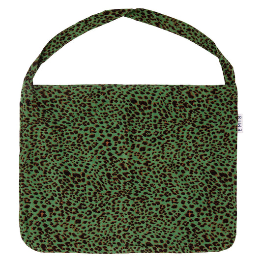 22Y LEOPARD CORDUROY ECO BAG