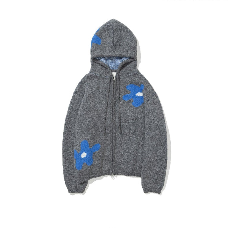 DAISY KNIT HOODIE