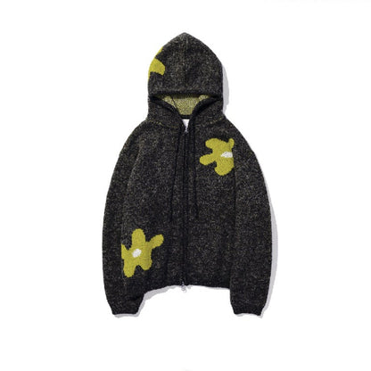 DAISY KNIT HOODIE