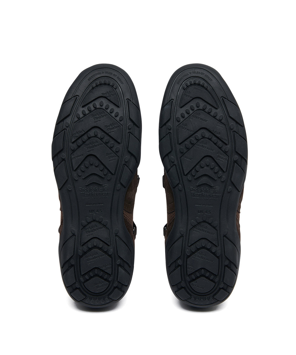ZANE X STRAP SNEAKERS V2-CHOCO