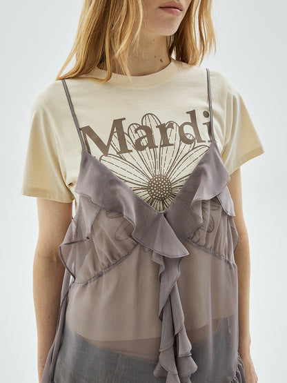 SLIM TSHIRT FLOWERMARDI