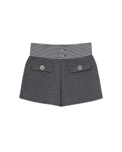 BIG BUTTON MINI SHORTS