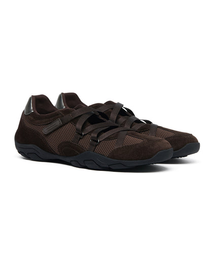ZANE X STRAP SNEAKERS V2-CHOCO