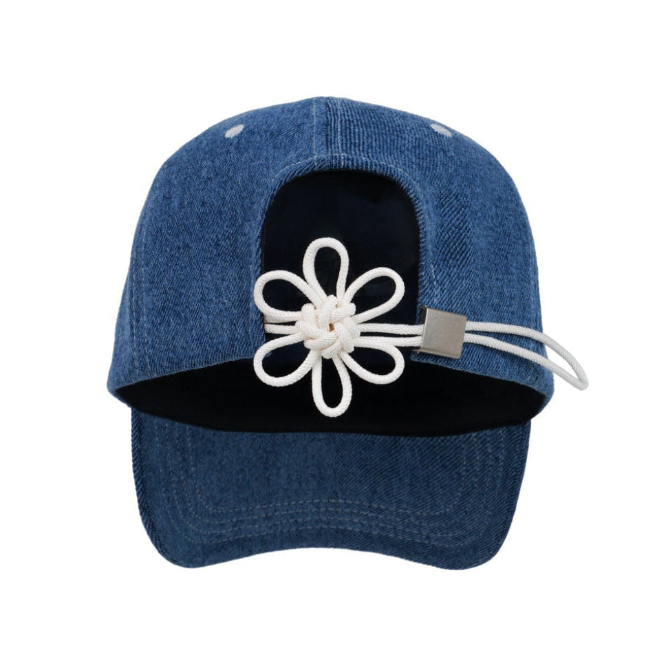 DENIM LOGO CAP