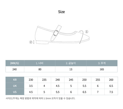 BELLA QUILTED MARYJANES-NAVY