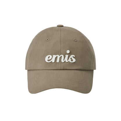 APPLIQUE BALL CAP-BEIGE