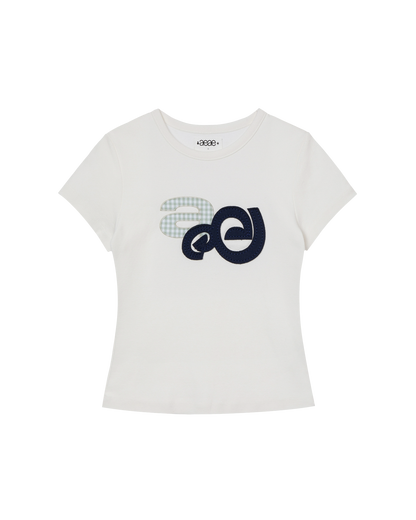 APPLIQUE LOGO TEE