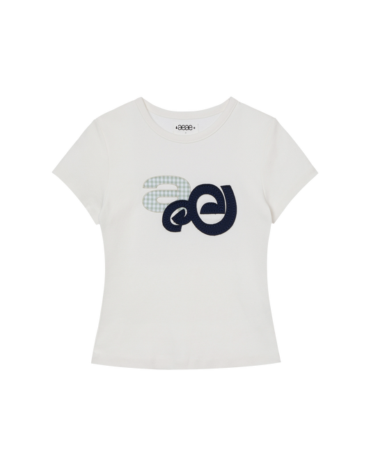 APPLIQUE LOGO TEE
